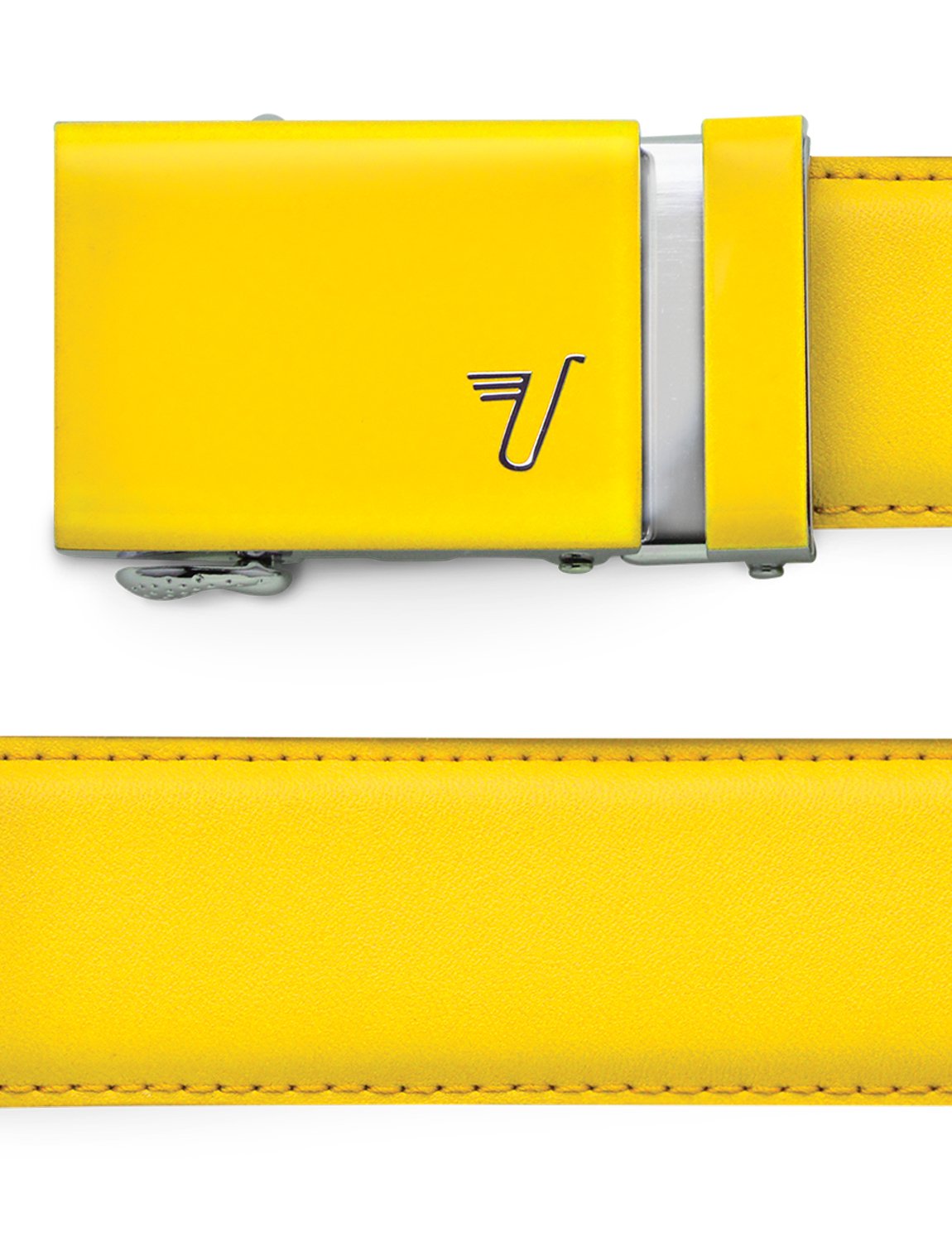 Mission Belt Men's Leather Ratchet Belt, 40mm Solid Collection - Image 3